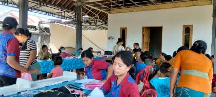 Posyandu Balita Banjar Corot (Kamboja) Desa Dencarik